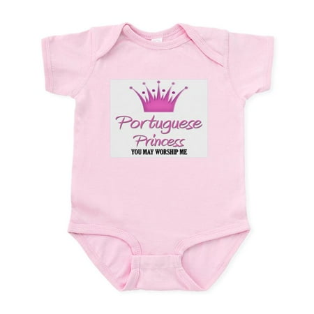 

CafePress - Portuguese Princess Infant Bodysuit - Baby Light Bodysuit Size Newborn - 24 Months