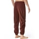 thumbnail image 5 of Pantalones largos para hombre, moda, sólidos, casuales, cintura elástica, bolsillos, pantalones deportivos, pantalones para hombre, 5 of 6
