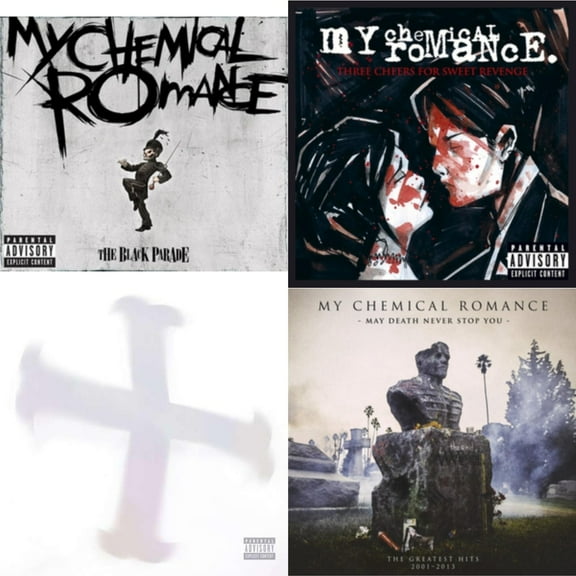 Black Parade (X) & Three Cheers For Sweet Revenge & Black Parade / Living With Ghosts (X) (10Th Anniversary Edition) & May Death Never Stop You [CD Bundle]