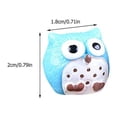 thumbnail image 2 of 12pcs Resin Mini Owls, 2 of 3