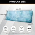 thumbnail image 4 of Renewold Snowflakes Blue Stretch Couch Cushion Cover Anti-Slip Sofa Seat Cover Spandex Sofa Cushion Furniture Protector Individual Sofa Cushion Cover, L, 4 of 5