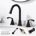 thumbnail image 2 of WOWOW Pull Down Sprayer Kitchen Faucet with Drinking Water Filter, 2 of 4