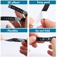 thumbnail image 4 of 5PK Dymo 3D Label Tape 9mm Embossing Tapes Candy Colors Printer Ribbon work for Dymo 12965 Labeler B90 Adhesive Sticker Printer 5 Label 01, 4 of 6
