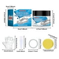 thumbnail image 3 of Pasta Reparadora de Color Blanco para Zapatos 50g | Agente Blanqueador para Bolsos de Cuero, Zapatos, Sofás, Ropa | Secado Rápido, Resistente al Desgaste | Kit de Aplicación Fácil con Cepillo, 3 of 9