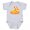 Heather Gray, variant on CafePress - Vintage Wisconsin Cheese - Cute Infant Bodysuit Baby Romper - Size Newborn - 24 Months
