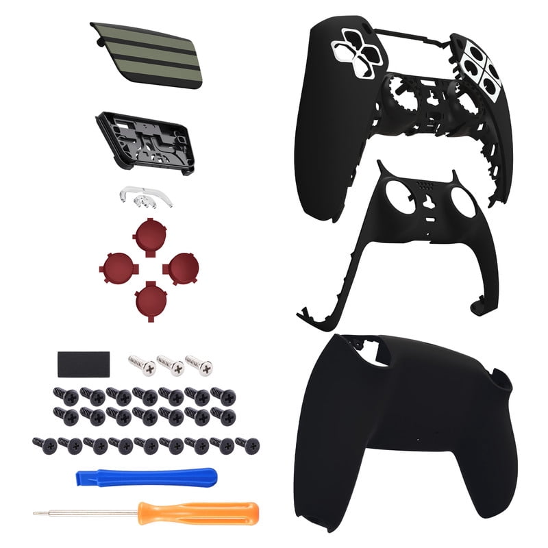 eXtremeRate Classics NES Style Replacement Full Housing w/Action Buttons Touchpad Cover for ps5 Controller BDM-010/020/030/040
