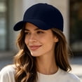 thumbnail image 6 of Classic Plain Baseball Cap, Unisex Adjustable Casual Sports Hat with Multiple Solid Colors, Lightweight Breathable Outdoor Sun Hat for Running, Walking, Camping and Everyday Wear, 6 of 8