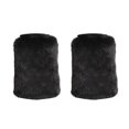 thumbnail image 3 of 2Pack Fashion Womens Faux Fur Leg Warmer Invierno Botas De Tacón Alto Cuff Cover Sunnimix Calentador de piernas de piel sintética, 3 of 5
