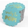 thumbnail image 4 of Inkdotpot Real Gold Foil Ready To Pop Baby Shower Tags Favor Hang Paper Tags 100 Pieces, 4 of 6