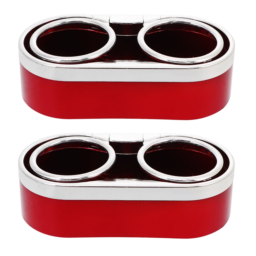 2pcs Car Drink Holder Double Hole Beverage Holder Auto Drink Bottle Cup