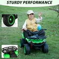 thumbnail image 3 of Jaxpety 24V Kids Ride on ATV 4 Wheeler Quad, Battery Powered Electric Vehicle w/Headlights, MP3/USB, Volume Control, Power Display, Green, 3 of 11