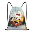 thumbnail image 1 of Pofeuu Minions for Water-Resistant 210D Drawstring Bag Compact Foldable Design Gym Yoga Travel Essentials Lightweight Carryall-Medium, 1 of 6
