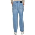 thumbnail image 2 of DKNY Jeans Womens Pleated High Waist Straight Leg Jeans, 2 of 2