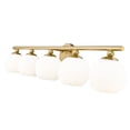thumbnail image 2 of 1100-5V-MGLD-Z-Lite-Neoma - 5 Light Bath Vanity In Modern Style-7.25 Inches Tall and 38.25 Inches Wide-Modern Gold Finish, 2 of 7