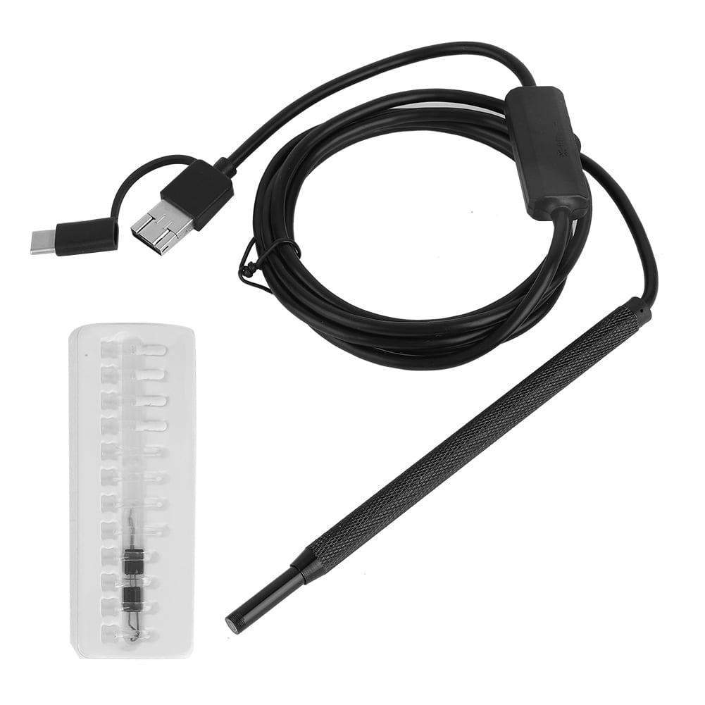 Mgaxyff Ear Pick Wax Remover Cleaner Scope Endoscope Earpick Camera Ear Care Tool, Earwax