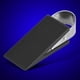 thumbnail image 5 of Tope De Seguridad Para Puerta, 1 Unidad, Goma, Acero Inoxidable, 5 of 7