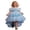 2274Sky Blue4559, variant on Rggeeun Toddler Dress With Layered Ruffles And Detachable Train For Girls Soft Casual O-Neck Sundress