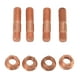 thumbnail image 1 of Turbo Stud Kit tuercas de brida Turbo de 43 mm de alta resistencia que evitan la vibración M10x15 para turbocompresor T3 T4 T5 T6 ANGGREK Otros, 1 of 8