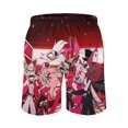 thumbnail image 3 of Hazbin Hotel Mens Board Shorts Quick Dry Swim Trunk Lightweight Soft Swimsuit Bathing Suit for Boys 3XL, 3 of 8
