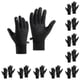 thumbnail image 1 of Guantes térmicos impermeables y resistentes al viento Sonducket para pantalla táctil Negro M Negro METRO 10Conjunto, 1 of 6