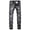 Black, variant on Homenesgenics Mens Pants Jeans Spring Summer Men's New Fashion with Pockets Button Zipper Personality Denim Trend Jeans