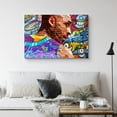 thumbnail image 2 of PixonSign Canvas Print Wall Art Graphic Kobe Bryant Basketball Player Graffiti & Street Art Comics Digital Art Modern Art Bohemian Portrait Fun Multicolor Ultra for Living Room, Bedroom - 16"x24", 2 of 5