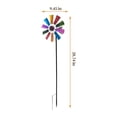 thumbnail image 6 of 2024 New Wind Spinne-R, Outdoor Metal Stake Yard Spinners, Garden Wind Catcher Wind Mills, Garden Windmill,Suitable For Decorating Your Patio, Law-N & Garden, 6 of 6