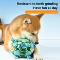 thumbnail image 2 of Interactive Plush Ball Dog Toy For Aggressive Chewers Training Decompress Bite With Resistant Toys Bells Pet Handle Dog Supplies, 2 of 7