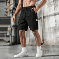 thumbnail image 2 of Dresfit Mens Camo Shorts Breathable Baggy Cargo Shorts 2026 Summer Big and Tall Drawstring Short Pants Elastic Waist Open Bottom Loose Fit Work Shorts M, 2 of 8