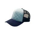 thumbnail image 1 of Top Headwear Fashion Quilted Gorra de Trucker - azul claro / azul marino TOP HEADWEAR Sombrero del camionero, 1 of 1