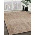 thumbnail image 2 of Ahgly Company Indoor Rectangle Contemporary Dark Almond Brown Abstract Area Rugs, 7' x 9', 2 of 6