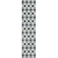 thumbnail image 2 of JONATHAN Y TUSCAN SUN 2 x 8 Runner Rug, Darcy Traditional Geometric Bold Gingham - Navy/Cream, TSN201C-28, 2 of 8