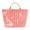 Orange Pink, variant on FVDPWYE Shopping Shoulder Bag Grocery Bag Sport Gym Tote Bag for Vacation Travel Gym Blue Pink
