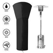Willstar Patio Heater Covers Waterproof ZipperOutdoor Cover Heavy Duty Tear-Proof, Wind-Resistant Dust-Proof Cover