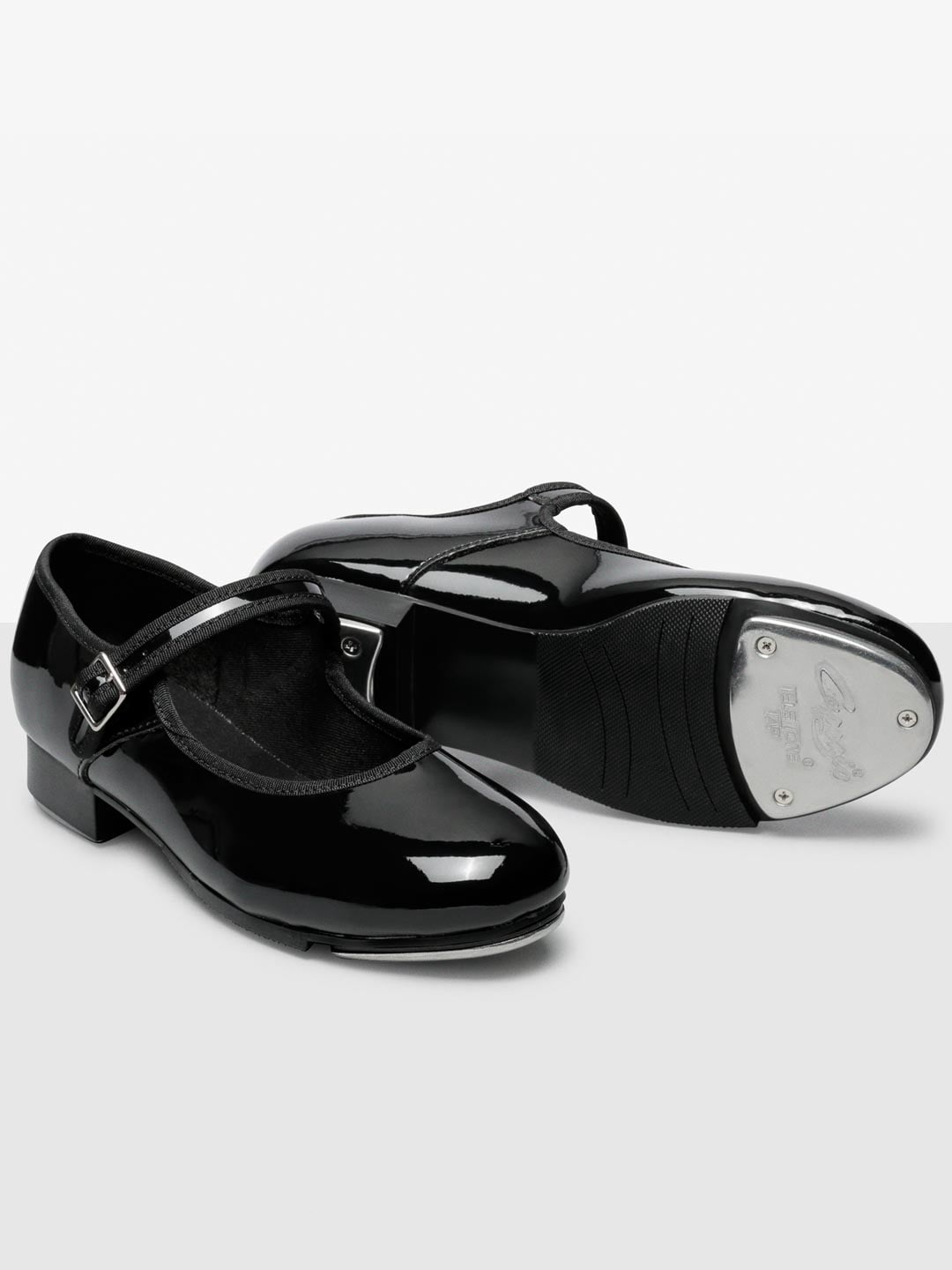 capezio tan mary jane tap shoes