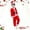 Red, variant on Kids Santa Claus Christmas Outfits Sets Top Pants Kids Santa Warm Christmas Christmas Outfit Kids Boy