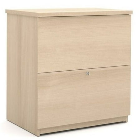 Bestar 2 Drawer Lateral File Cabinet In Northern Maple Walmart