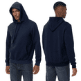 thumbnail image 3 of Xidunhg Mens Hoodies Pullover Long Sleeve Waffle Casual Sweatshirt with Pocket Navy XL, 3 of 5