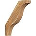 thumbnail image 3 of Ekena Millwork BRC04X18X22FST00RWR 4"W x 18"D x 22"H Funston Rough Sawn Knee Brace, Western Red Cedar, 3 of 4