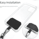thumbnail image 2 of Cordón para teléfono móvil, tarjeta colgante, funda para teléfono móvil, cordón para el cuello, clip trasero para teléfono móvil ajustable, junta para cordón, 2 of 4