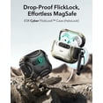 thumbnail image 3 of Funda para AirPods 4 ESR HaloLock a prueba de caídas con MagSafe Black, 3 of 9