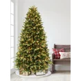 thumbnail image 5 of Árbol de Navidad grande cifrado para el hogar 1,5 metros escena decoración flocado de Navidad verde 1,8/2 metros árbol decorativo, 5 of 5