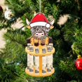 thumbnail image 4 of Christmas Christmas Holder For Cow Cute Rack Cake Indoor Decor Wood, 4 of 6