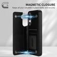 thumbnail image 2 of Compatible with Samsung Galaxy A14 5G Case Wallet with Card Slot Butterfly Embossing Flip Leather Magnetic Clasp Protective Phone Case for Samsung Galaxy A14 Case Wallet(Black-6.6 inch), 2 of 7