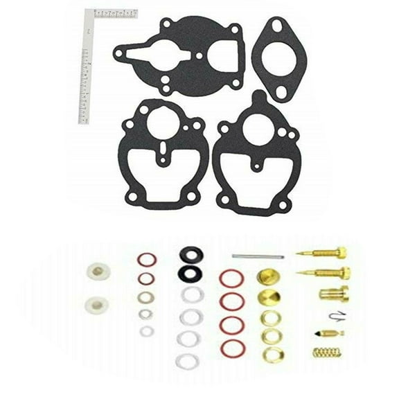 imUfer Carburetor Rebuild Kit With 3 Washers For Zenith Carb Ford K2112 K2111 K2106 For 61 67 68 161 Series