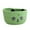 Green, variant on Folding Cotton Rope Storage Bin with Pandas and Bear Designs for Kids Room