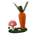 thumbnail image 4 of Cat Scratching Post Carrot Cat Scratcher Post Sisal Cat Tree Furniture Protector Mushroom 40x30x40cm, 4 of 6