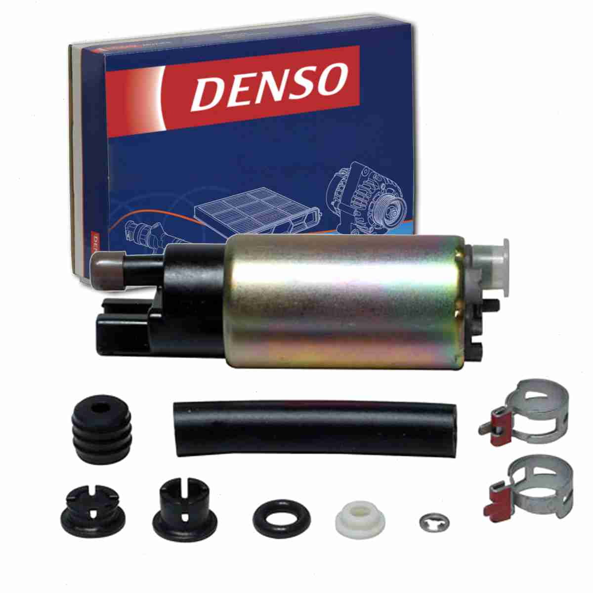 DENSO Electric Fuel Pump compatible with Honda Civic 1.3L 1.5L 1.6L 1.7L 2.0L L4 19922005 Air