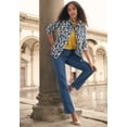 thumbnail image 2 of Jessica London Women's Plus Size Petite Classic Cotton Denim Straight-Leg Jean, 2 of 5