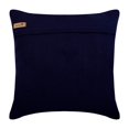 thumbnail image 2 of Pillow Cover, Navy Blue Decorative Pillow Cover, Sequins Beaded Pillow Cover, 14x14 inch (35x35 cm) Pillow Cover, Cotton Linen Throw Pillow Cover, Floral - We Go Up and Down, 2 of 5